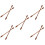 10St Scrolls Bruin Retro Design Posters Decoratie Bars 3