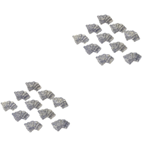 20Pièces Pas Miniatures En Résine Accessoires 2