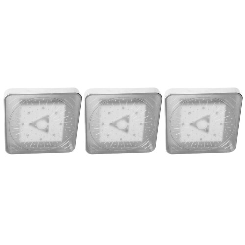 3Pièces Tête Douche ABS Installation Simple Durable 1