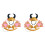 2Sets Koe Hoofdaccessoire Set Voor Cosplay En Feesten 2