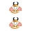 2Sets Koe Hoofdaccessoire Set Voor Cosplay En Feesten 5