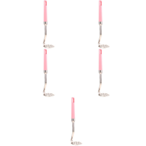 5Pièces Outils De Cuisine Rose Pour Écraser De