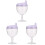 3Pièces Bébé Violet Design Élégant Anti- 2