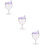 3Pièces Bébé Violet Design Élégant Anti- 9