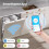 COMFEE KWHBD1215PW Fully Integrated Dishwasher with 12 Place Settings Cloud 2