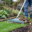 Extendable Artificial Grass Rake Soft Bristle Brush for Fake Lawn Turf 2