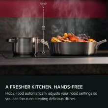 AEG 3000 Series Induction Hob IKX64301CB 4 Cooking Zones 60cm Hob2Hood Func