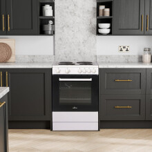 Willow WSE60WH 68L Freestanding Single Cavity Cooker 60cm Electric Cooker
