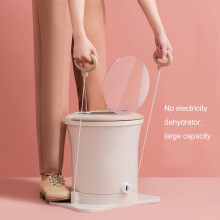 Compact Spin Dryer 2500RPM Non Electric Manual Clothes Dryer with Detachabl