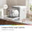 COMFEE' Table Top Dishwasher 7+3 Programs Mini Tabletop Dishwasher No Plumbing, 3