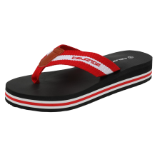 Flip-Flops Zehentrenner Damen Herren Strand Pool Badelatschen Schwarz 38 — badeschlappen unisex, sportliche eva klapppen, rutschfeste badeschlappen