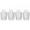 4St Diffuser Pot Transparant Herbruikbaar Elegant 3