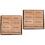 2Sets Weekstempel Set Diverse Kleuren Voor Planner En Kaarten 4
