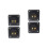 4St Luidspreker Terminal Cup Connector Zwart Voor DIY Speaker Box 4