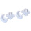4Pièces Moule Résine Époxy Chat Lune Silicone Pour 4