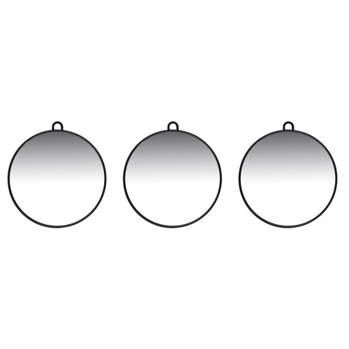 3Pièces Compact Ronds Durable 2