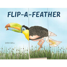 FlipaFeather Make Your Own Wacky Bird by Sara Ball Hardcover Book