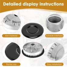 Sweetness Stove Hat Set Improved Stove Lid Oven Gas Stove Burner Crown Flam