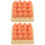 2Sets Mini Eiertray Resin Duurzaam Kleurig Decor Micro Landschap 4