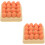 2Sets Mini Eiertray Resin Duurzaam Kleurig Decor Micro Landschap 5
