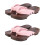 2Paren Stijlvolle Roze Clogs Platte Zool Comfortabele Dames Slippers 5