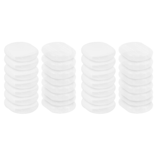 80Pièces Tampons Blancs Pour Boucles D'oreilles 1