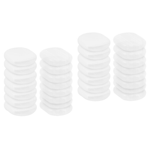 80Pièces Tampons Blancs Pour Boucles D'oreilles 2