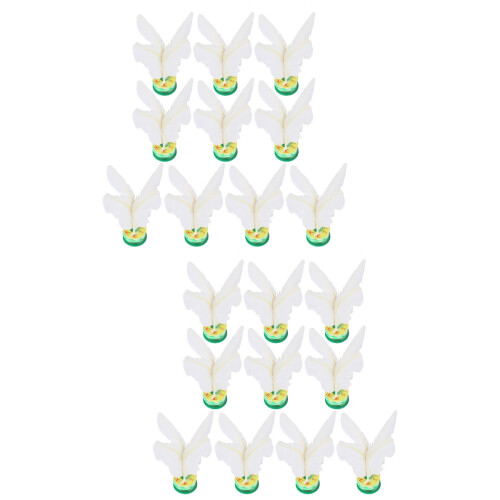 20St Wit Shuttlecock Leuk Voor Flexibiliteit En
