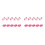 20St Rood Cake Decor Papier Moederdag Cupcake Insert 2