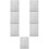 7St Wit Silicone Hanger Mal Voor DIY Kristal Epoxy Sieraden 9