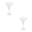 2St Party Cocktailglas Elegant Met Design En Gebruik 4
