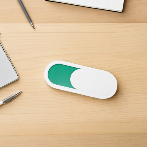 2St Solide Witte Privacy Indicator Voor Kantoor En Toilet 2