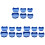18St Dental Plaster Base Tray Labs Model Set Sterk 2