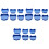 18St Dental Plaster Base Tray Labs Model Set Sterk 3