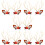 10St Haarclips Met Antler Design Feestelijke Haaraccessoires 7