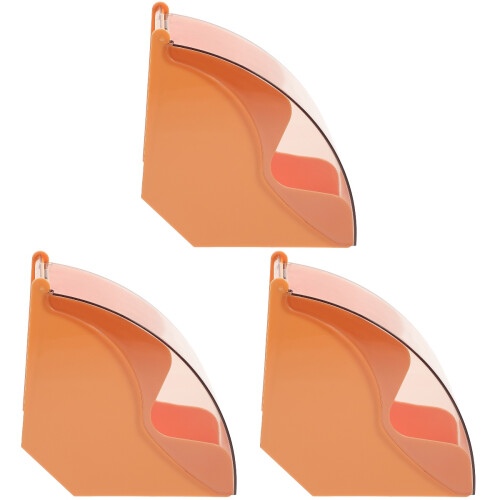 3St Compacte Gele Koffiefilterhouder Luxe Filterpapier Opslaghouder 1