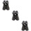 3Paren Comfortabele Winterpantoffels Grijs Warm Thuis 9
