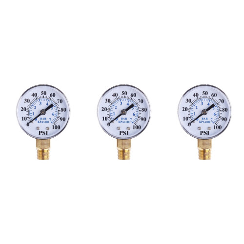 3St Vacuümdrukmeter Wit Voor Water Gas Meten 2