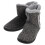 3Paren Comfortabele Winterpantoffels Grijs Warm Thuis 11