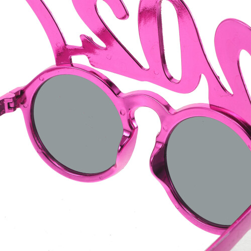 4Pièces Lunettes Colorées En Pour Décoration Soirée