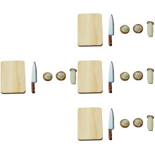 4Sets Miniatuur Snijplank Multi Kleuren Huisdecoratie Poppenhuis Model