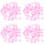 200St Multi-Function Roze Glow in The Dark Aquariumgrind Resin 4