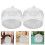 2St Opblaasbare Hoed Ondersteuning PVC Kids Cap Display Houder 11