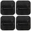 4St Vouwbare Laptopbracket Zwart Ergonomisch Computerstandaard 5