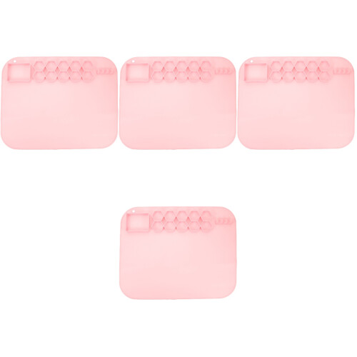 4St Silicone Crafting Mat Roze, Voor Epoxy, Schilderen En DIY 1