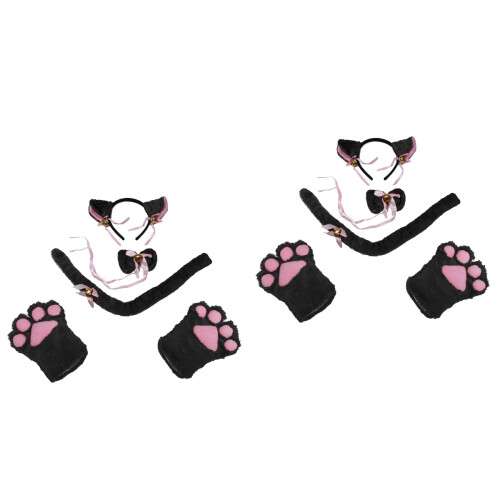 Zwart Cosplay Feest Met Accessoires 2
