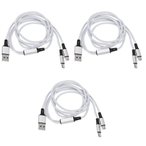 3St Draadloze USB Oplaadkabel Hoge Snelheid Data 2