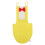 2St Gele Vogel Luier Comfortabel Ademend Accessoire 2