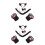 Zwart Cosplay Feest Met Accessoires 4