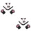 Zwart Cosplay Feest Met Accessoires 5